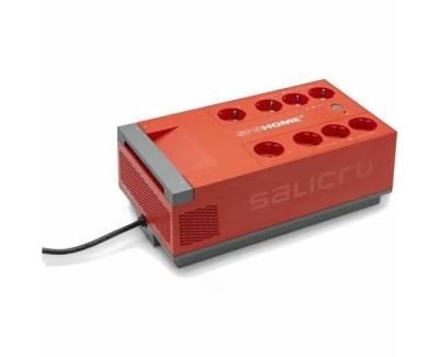 Salicru SPS 650 HOME+ Sistema de Alimentacion Ininterrumpida - SAI/UPS - 650 VA - Off-line Multibase - Color Rojo