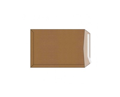 Sam Pack de 250 Sobres de Papel Kraft 90grs - Medidas 250x353mm - Autoadhesivo con Tira de Silicona - Color Marron
