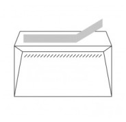 Sam Pack de 500 Sobres Americanos de Papel Offset 90grs - Medidas 115x225mm - Autoadhesivo con Tira de Silicona - Color Blanco