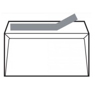 Sam Pack de 500 Sobres de Papel Offset 90grs - Medidas 176x231mm - Autoadhesivo con Tira de Silicona - Color Blanco