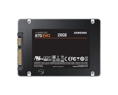 Samsung 870 EVO Disco Duro Solido SSD 250GB 2.5\" SATA3