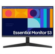Samsung Essential Monitor S3 27\" Full HD - LCD - IPS - 16:9 - 100 Hz - Ángulo de vision 178° - Color Negro