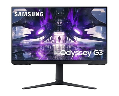 Samsung Odyssey G3 G32A Monitor Gaming 27\" VA FullHD 1080P 165Hz FreeSync Premium - Respuesta 1ms - Regulable en Altura, Giratorio e Inclinable - Angulo de Vision 178° - 16:9 - HDMI, DisplayPort - VESA 100x100mm