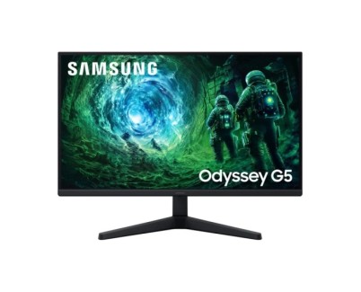 Samsung Odyssey G5 G53F Monitor 27\" LED IPS QHD 200Hz FreeSync HDR10 - Respuesta 1ms - HDMI, DisplayPort - VESA 75x75mm - Color Negro