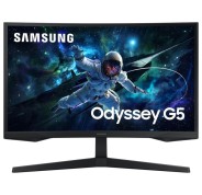 Samsung Odyssey G5 Monitor 27\" LED VA Curvo QHD 165Hz FreeSync - Respuesta 1ms - Angulo de Vision 178º - HDMI, DisplayPort - VESA 75x75mm