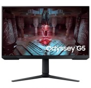 Samsung Odyssey G5 Monitor 27\" LED VA QHD 165Hz FreeSync Premium - Respuesta 1ms - Ajustable en Altura, Giratorio e Inclinable - Angulo de Vision 178º - HDMI, DisplayPort - VESA 100x100mm