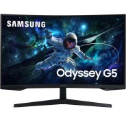 Samsung Odyssey G5 Monitor 32\" LED VA Curvo QHD 165Hz FreeSync - Respuesta 1ms - Angulo de Vision 178º - HDMI, DisplayPort - VESA 75x75mm