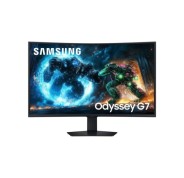 Samsung Odyssey G7 G75F Monitor 37" VA Curvo UHD 4K 165Hz FreeSync HDR10+ - Respuesta 1ms - HDMI, DisplayPort, USB - VESA 75x75mm - Color Negro
