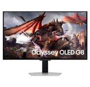 Samsung Odyssey G8 Monitor 32\" OLED UltraHD 4K 240Hz FreeSync Premium Pro - Respuesta 1ms - Ajustable en Altura, Giratorio e Inclinable - Angulo de Vision 178º - HDMI, DisplayPort - VESA 100x100mm