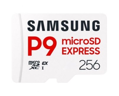 Samsung P9 Tarjeta Micro SDXC Express 256GB UHS-I V30 A1 800MBs
