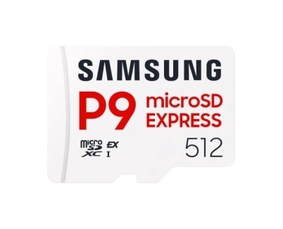 Samsung P9 Tarjeta Micro SDXC Express 512GB UHS-I V30 A1 800MBs
