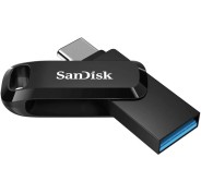 Sandisk Ultra Dual Drive Go Memoria USB-C y USB-A 256GB - Hasta 150MB/s de Lectura - Color Negro (Pendrive)