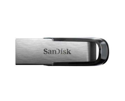 Sandisk Ultra Flair Memoria USB 3.0 128GB - Sin Tapa - Color Acero/Negro (Pendrive)