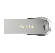 Sandisk Ultra Lux Memoria USB 3.1 128GB - Sin Tapa - Color Acero (Pendrive)