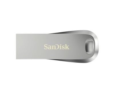 Sandisk Ultra Lux Memoria USB 3.1 128GB - Sin Tapa - Color Acero (Pendrive)