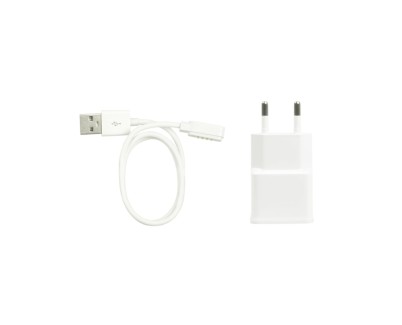Savefamily Cargador de pared + Cable para Relojes Savefamily - 5V - Color Blanco