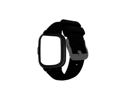 Savefamily Correa de Silicona Lisa para Iconic Plus 2 - Color Negro