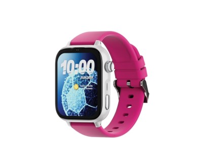 Savefamily Reloj Inteligente Infantil SaveWatch Plus 2 - Pantalla Amoled - Carcasa Blanca - Correa Silicona Lollipop