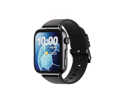Savefamily Reloj Inteligente Infantil SaveWatch Plus 2 - Pantalla Amoled - Carcasa Negra - Correa Silicona Negra