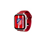Savefamily Reloj Inteligente Infantil Savewatch Plus Edicion Atletico de Madrid con GPS y Llamada - Correa Silicona Roja