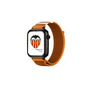 Savefamily Reloj Inteligente Infantil Savewatch Plus Edicion Valencia C.F. con GPS y Llamada - Correa Tela Naranja
