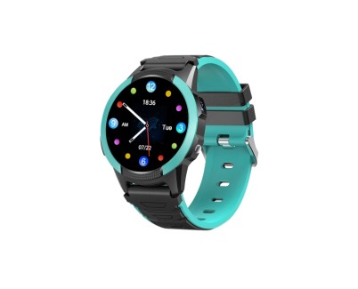 Savefamily Reloj Inteligente Infantil Slim con GPS y Llamada - IPX7 - Camara Lateral - Pantalla IPS 1,28\" - Color Verde