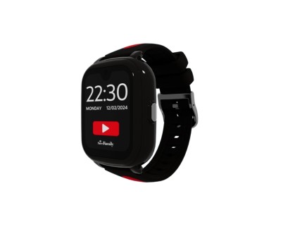 Savefamily Reloj Inteligente Smartwatch Infantil Iconic Plus 2 con GPS y Llamada - IP67 - Bateria 850mAh - IA - Color Streamer