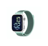 Savefamily Reloj Inteligente Smartwatch Infantil SaveWatch Plus 2 - Pantalla Amoled - Carcasa Blanca - Correa Tela Ocean