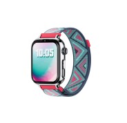 Savefamily Reloj Inteligente Smartwatch Infantil SaveWatch Plus 2 - Pantalla Amoled - Carcasa Plateada - Correa Tela Tribeca