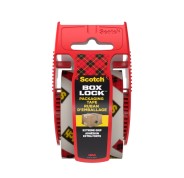 Scotch 195-EF Box Lock Precinto de Embalaje - 48mm x 20.3m - Incluye Dispensador - Color Transparente