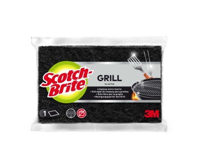 Scotch-Brite Estropajo para Parrillas - Color Negro