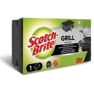 Scotch-Brite Estropajo para Parrillas - Proteccion para los Dedos - Color Negro