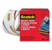 Scotch Cinta Adhesiva para Reparacion de Libros - 50.8mm x 13.7m - Color Transparente