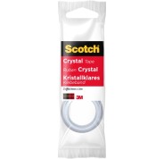 Scotch Crystal Pack de 2 Cintas Adhesivas Invisible 19mm x 10m - Supertransparente