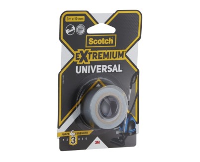 Scotch Extremium Universal Cinta Adhesiva Americana - 3m x 19mm - Color Negro