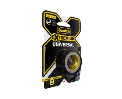 Scotch Extremium Universal Cinta Adhesiva Americana 3m x 25mm - Color Negro