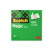 Scotch Magic Cinta Adhesiva Invisible - 25mm x 66m - Color Transparente