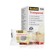 Scotch Pack de 10 Cintas Adhesivas 15mm x 33m - Color Transparente