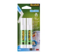 Scotch Pack de 2 Pegamentos en Barra Adhesivo Solido - 8gr por Unidad - Color Transparente