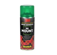 Scotch Remount Adhesivo en Spray 400ml - Union Temporal y Flexible - No Permanente - Color Transparente