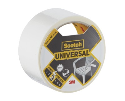Scotch Universal Cinta Adhesiva Americana 48mm x 10m - Color Blanco