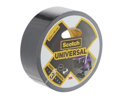 Scotch Universal Cinta Adhesiva Americana - 48mm x 50m - Color Negro