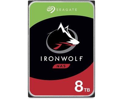 Seagate Ironwolf Disco Duro Interno 3.5\" SATA 3 8TB NAS