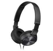 Sony MDR-ZX310 Auriculares con Microfono - Plegables - Diadema Ajustable - Almohadillas Acolchadas - Controles en Cable - Cable de 1.20m