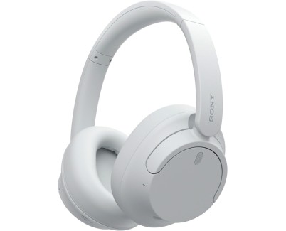 Sony WH-CH720 Auriculares Bluetooth 5.2 con Microfono Integrado - Diadema Ajustable - Conectividad Multipunto - Alambrico e Inalambrico - Auriculares Giratorios - Autonomia hasta 50h - Color Blanco