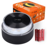 SOS Road Baliza de Señalizacion de Emergencia en Carretera V16 - Homologada por la DGT - GPS y SIM Integrada - Conectividad DGT 3.0 - Visibilidad 1 km - Base Magnetica - Proteccion IP54