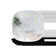 SPC CO2 Air Quality Medidor de CO2 con Alarma Visual y Sonora - Tambien Registra Temperatura y Humedad - Pantalla LED