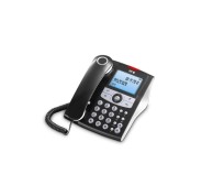 SPC Elegance ID Telefono Fijo - 2 Memorias Directas - Manos Libres - Señal Luminosa Llamadas Perdidas - Color Negro