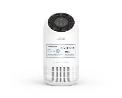 SPC Espirare ION Purificador de Aire Inteligente con Ionizador - Filtro True HEPA 13 - 4 Fases de Filtrado con Ionizador - 3 Modos de Uso
