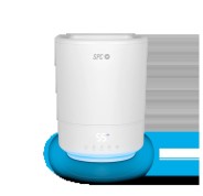 SPC Evadne Humidificador Ultrasonico e Inteligente 4.5L - Temporizador hasta 12h - Modo Automatico, Manual y Noche - Color Blanco